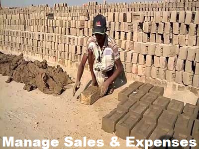 ebrix Brick Kiln Management Bhatta Sofware handles orders, challan, sales quite easily at the same time keeps track of Expenses of Brick Production unit. This software enables unit owner control and manage expenses.